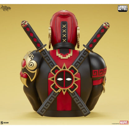 Sideshow Collectibles Deadpool Aztec Designer Bust by Jesse Hernandez
