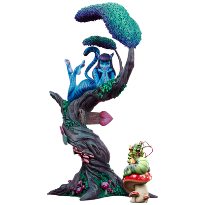 Sideshow Collectibles Fairytale Fantasies Lady Cheshire Cat Deluxe Statue