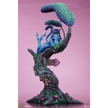 Sideshow Collectibles Fairytale Fantasies Lady Cheshire Cat Deluxe Statue