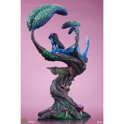 Sideshow Collectibles Fairytale Fantasies Lady Cheshire Cat Deluxe Statue