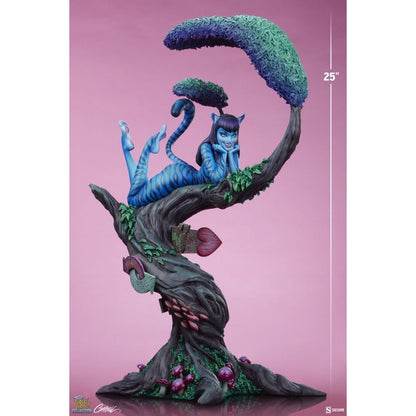Sideshow Collectibles Fairytale Fantasies Lady Cheshire Cat Deluxe Statue