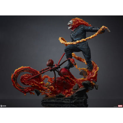 Sideshow Collectibles Ghost Rider Ghost Rider (Classic Variant) Premium Format Statue
