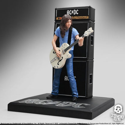 KnuckleBonz AC/DC Angus & Malcolm Young Rock Iconz 1:9 Scale Statue (Set of 2)