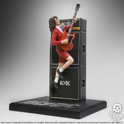 KnuckleBonz AC/DC Angus & Malcolm Young Rock Iconz 1:9 Scale Statue (Set of 2)