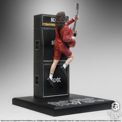 KnuckleBonz AC/DC Angus & Malcolm Young Rock Iconz 1:9 Scale Statue (Set of 2)
