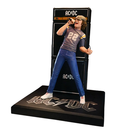 KnuckleBonz AC/DC Brian Johnson "Limited Edition" Rock Iconz Statue