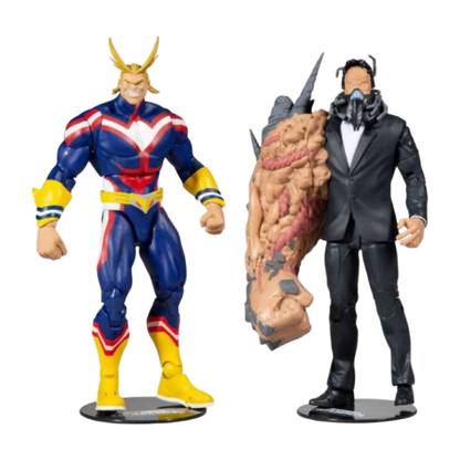 McFarlane Toys My Hero Academia All Might vs All For One Action Figure 2 Pack