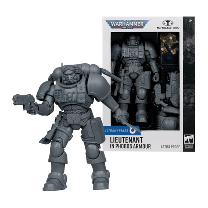 McFarlane Toys Warhammer 40,000 Lieutenant In Phobos Armor (Artist Proof) 7" Action Figure
