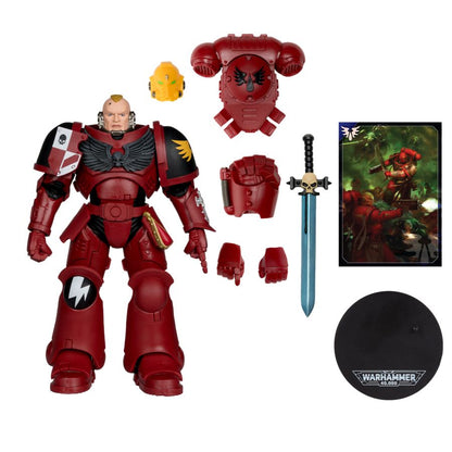 McFarlane Toys Warhammer 40,000 Blood Angel Assault Intercessor Sergeant 7" Action Figure