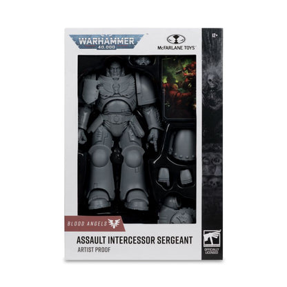 McFarlane Toys Warhammer 40,000 Blood Angel Assault Intercessor Sergeant (Artist Proof) 7" Action Figure