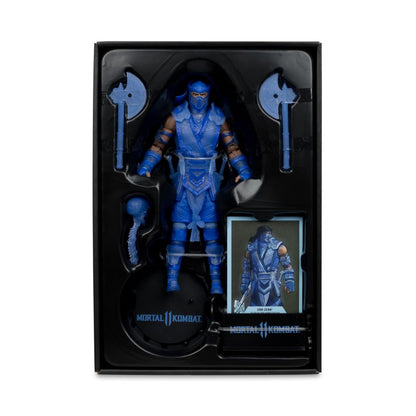 McFarlane Toys Mortal Kombat II Sub Zero (Glow in the Dark) (Gold Label) 7" Figure