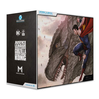 McFarlane Toys DC Justice League Monsterverse: Superman Vs Godzilla Action Figure 2 Pack