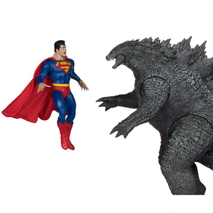 McFarlane Toys DC Justice League Monsterverse: Superman Vs Godzilla Action Figure 2 Pack