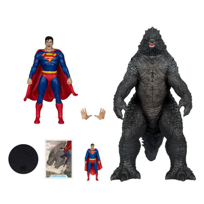 McFarlane Toys DC Justice League Monsterverse: Superman Vs Godzilla Action Figure 2 Pack