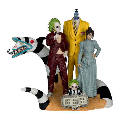 McFarlane Toys Beetlejuice Beetlejuice Beetlejuice Movie Maniacs Figures 4 Pack