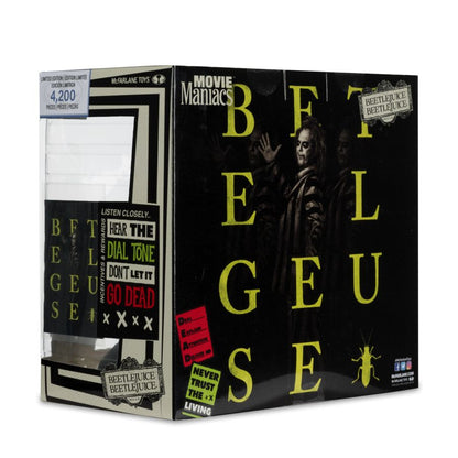 McFarlane Toys Beetlejuice Beetlejuice Beetlejuice Movie Maniacs Figures 4 Pack