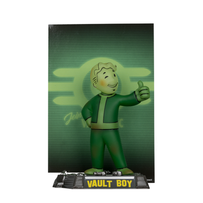 McFarlane Toys Fallout Vault Boy (GW) Movie Maniacs 6" Gold Label Figure