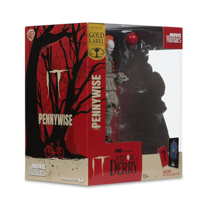 McFarlane Toys Welcome to Derry Pennywise 6" Movie Maniacs Figure