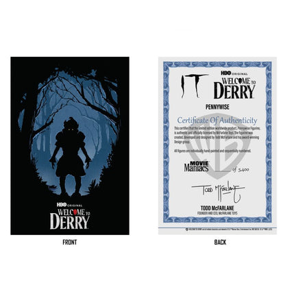 McFarlane Toys Welcome to Derry Pennywise (Flashback) 6" Movie Maniacs Figure