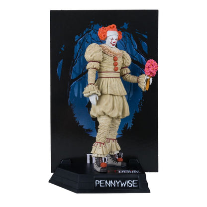 McFarlane Toys Welcome to Derry Pennywise (Flashback) 6" Movie Maniacs Figure
