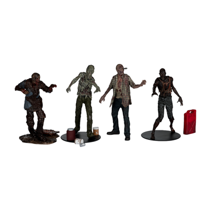 McFarlane Toys The Walking Dead Walkers Figure Set 4 Pack