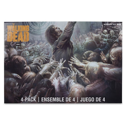 McFarlane Toys The Walking Dead Walkers Figure Set 4 Pack