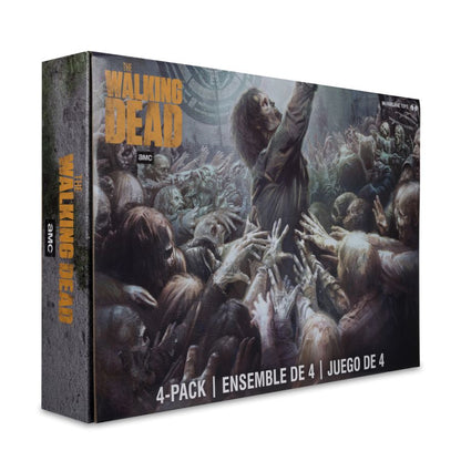 McFarlane Toys The Walking Dead Walkers Figure Set 4 Pack