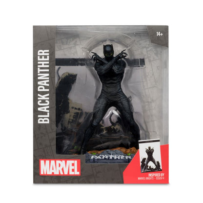 McFarlane Toys Marvel Black Panther "Marvel Knights #4" 1:10 Scale Posed Figure