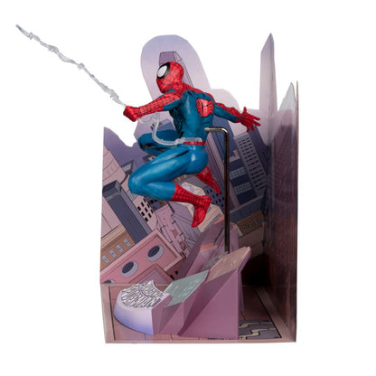 McFarlane Toys Marvel Spider Man "The Amazing Spider Man #1" 1:10 Scale Posed Figure