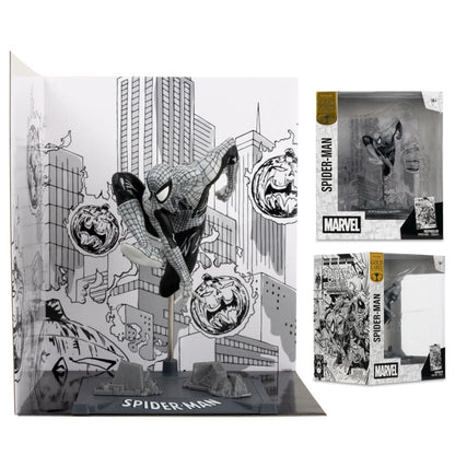 McFarlane Toys Marvel Comics Spider Man (Gold Label) 1:10 Scale Figure