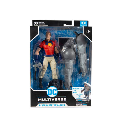 McFarlane Toys The Suicide Squad Peacemaker Unmasked 7" Action Figure