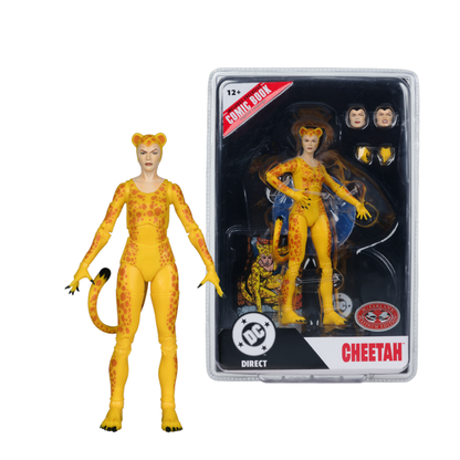 McFarlane Toys DC Direct Cheetah (Crisis On Infinite Earths) Page Punchers 7 " Figure with Comic (Chase)