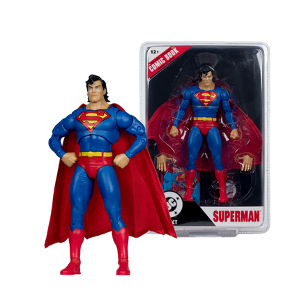 McFarlane Toys DC Direct Superman (Zero Hour) Page Punchers 7 " Figure with Comic