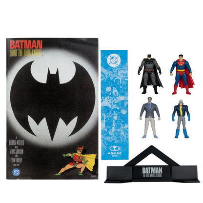McFarlane Toys DC Comics Batman, Son Of Batman, Superman & Joker Page Punchers 3" Figure with Comic 4 Pack