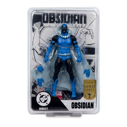 McFarlane Toys DC Comics    Obsidian (Infinity Inc #16) Gold Label 7" Action Figure