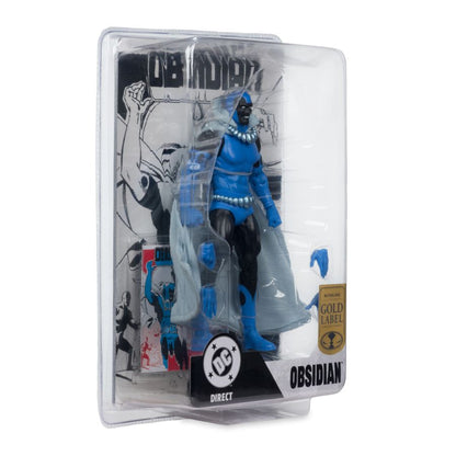 McFarlane Toys DC Comics    Obsidian (Infinity Inc #16) Gold Label 7" Action Figure