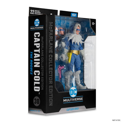 McFarlane Toys DC Comics Captain Cold #30 Mcfarlane Collector Edition 7" Figure