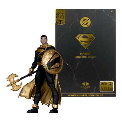 McFarlane Toys DC Multiverse Superman Knightmare Editon (Gold Label) 7" Figure
