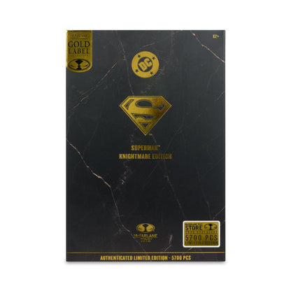 McFarlane Toys DC Multiverse Superman Knightmare Editon (Gold Label) 7" Figure