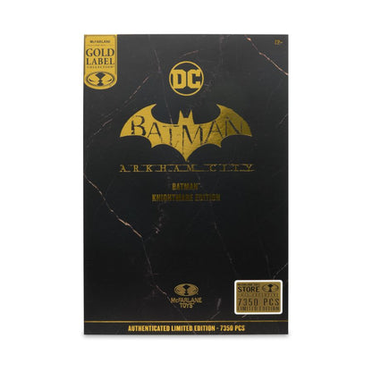 McFarlane Toys DC Multiverse Batman (Arkham City)(Knightmare)(Gold Label) 7" Figure
