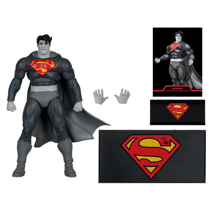 McFarlane Toys Batman: Dark Knight Returns Superman Black & White 7" Action Figure [Gold Label]