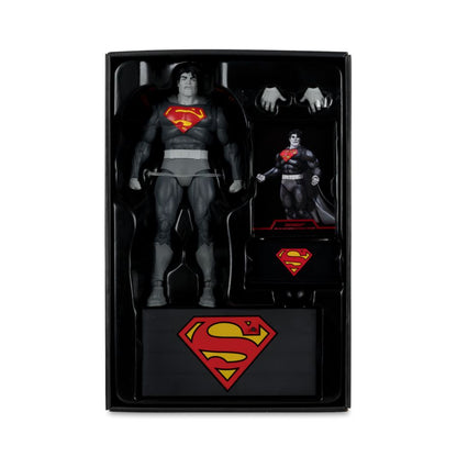 McFarlane Toys Batman: Dark Knight Returns Superman Black & White 7" Action Figure [Gold Label]
