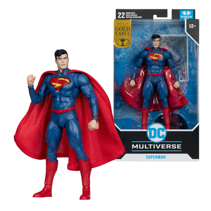 McFarlane Toys DC Comics Superman New 52 Gold Label 7" Figure