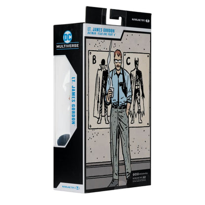 McFarlane Toys DC Multiverse Lieutenant James Gordon "Batman: Year One" Gold Label 7" Figure