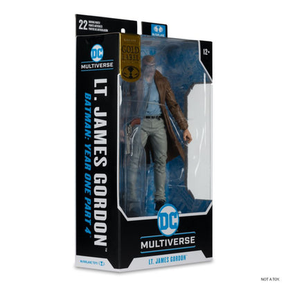 McFarlane Toys DC Multiverse Lieutenant James Gordon "Batman: Year One" Gold Label 7" Figure