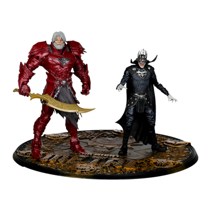 McFarlane Toys DC Comics Batman Who Laughs #4 (Knight Armor) & The Merciless (Dark Multiverse) 2 Pack