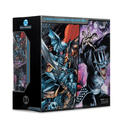 McFarlane Toys DC Comics Batman Who Laughs #4 (Knight Armor) & The Merciless (Dark Multiverse) 2 Pack