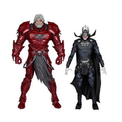 McFarlane Toys DC Comics Batman Who Laughs #4 (Knight Armor) & The Merciless (Dark Multiverse) 2 Pack