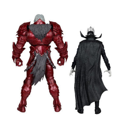 McFarlane Toys DC Comics Batman Who Laughs #4 (Knight Armor) & The Merciless (Dark Multiverse) 2 Pack
