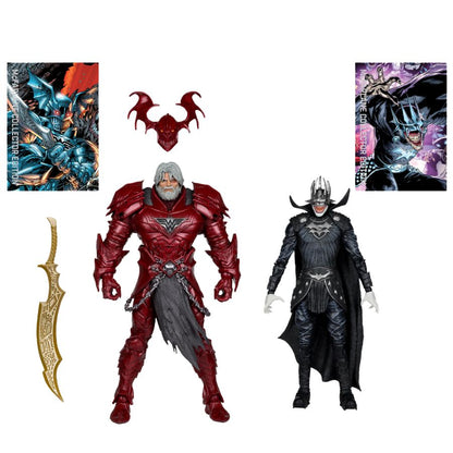 McFarlane Toys DC Comics Batman Who Laughs #4 (Knight Armor) & The Merciless (Dark Multiverse) 2 Pack